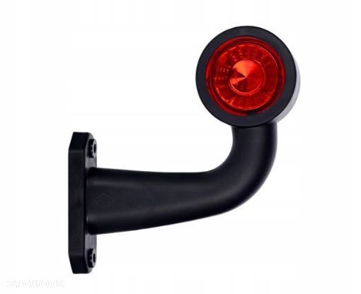Lampa obrysowa biało-czerwona PRZÓD Tył PRAWA - 1