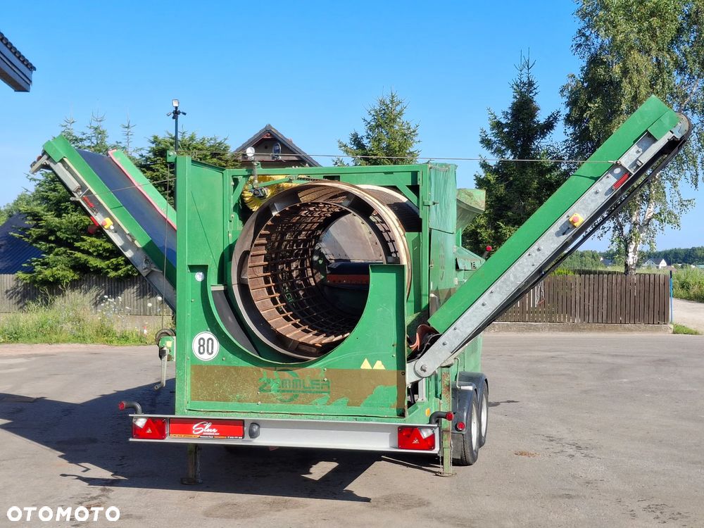 Inny Przesiewacz Bębnowy Zemmler MS 1600 Mobilny DMC 3500 KG Sortownik Silnik HATZ Do Ziemi Gruzu Zrębków MTH: 2488 - 3