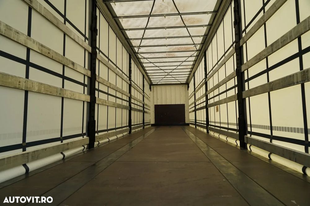 Krone 421 / 5 000 CORTINĂ KRONE / COȘ PENTRU PALEȚI / 2 AXE RIDICATIVE / 2024 / PUȚIN FOLOSIT - 15