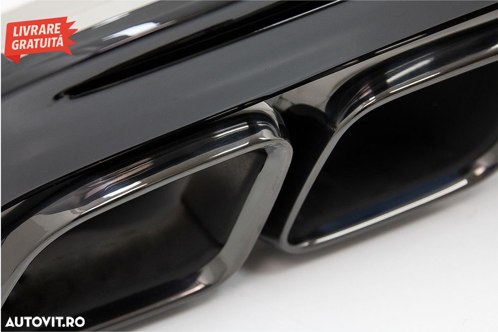 Difuzor cu Ornamente de evacuare Mercedes C-Class W205 S205 (2014-2020) C63S Desig- livrare gratuita - 5