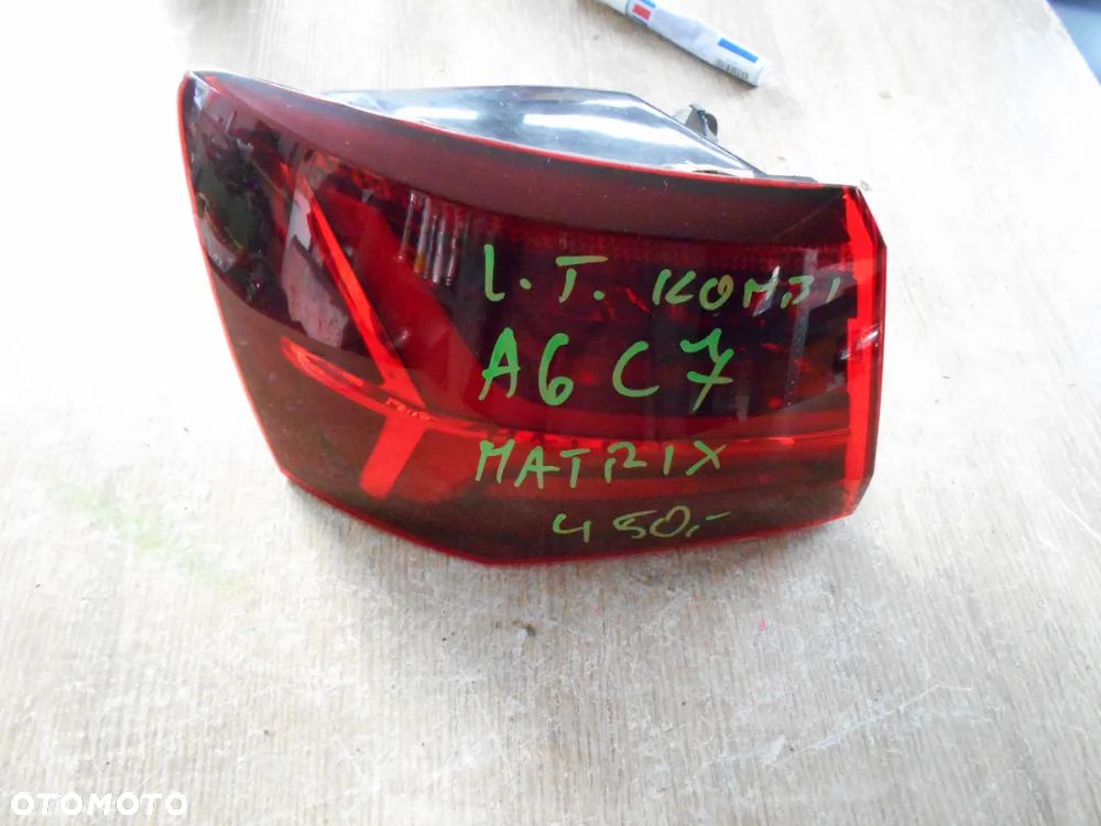 AUDI A6 C7 LAMPA MATRIX LEWY TYŁ EUROPA - 1