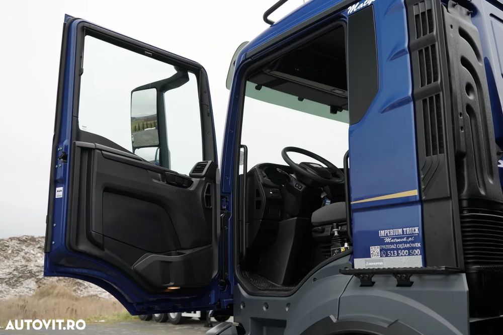 MAN TGS 41.480 / 8x6 / BASCULANĂ SPATE / MANUAL / NOU NOU / KH-KIPPER / - 29