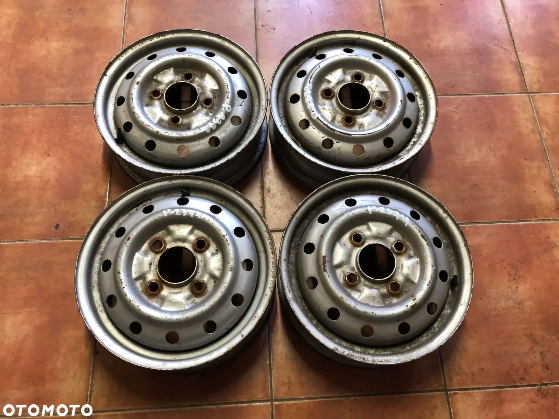 Felga Stalowa 13'' 4x108 67 MM ET40 Daihatsu Fiat Cinquecento 700- 4 Szt -Gwarancja Wysyłka Montaż - 1