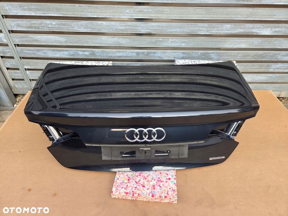 audi a8 d4 lift lx5r klapa tł tylna bagażnika oryginał w kolor - 2