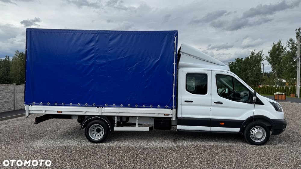 Ford TRANSIT Salon Polska, DOKA 7 Osobowy, Plandeka 8EP, Super Stan! koła bliźniacze. - 11