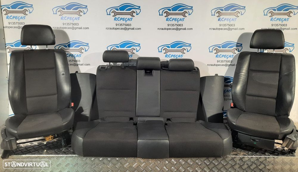 BANCO BANCOS PELE TECIDO ELETRICO AQUECIDO BMW FRENTE FRONTAL TRASEIRO TRÁS AIRBAG BMW X3 E83 - 3