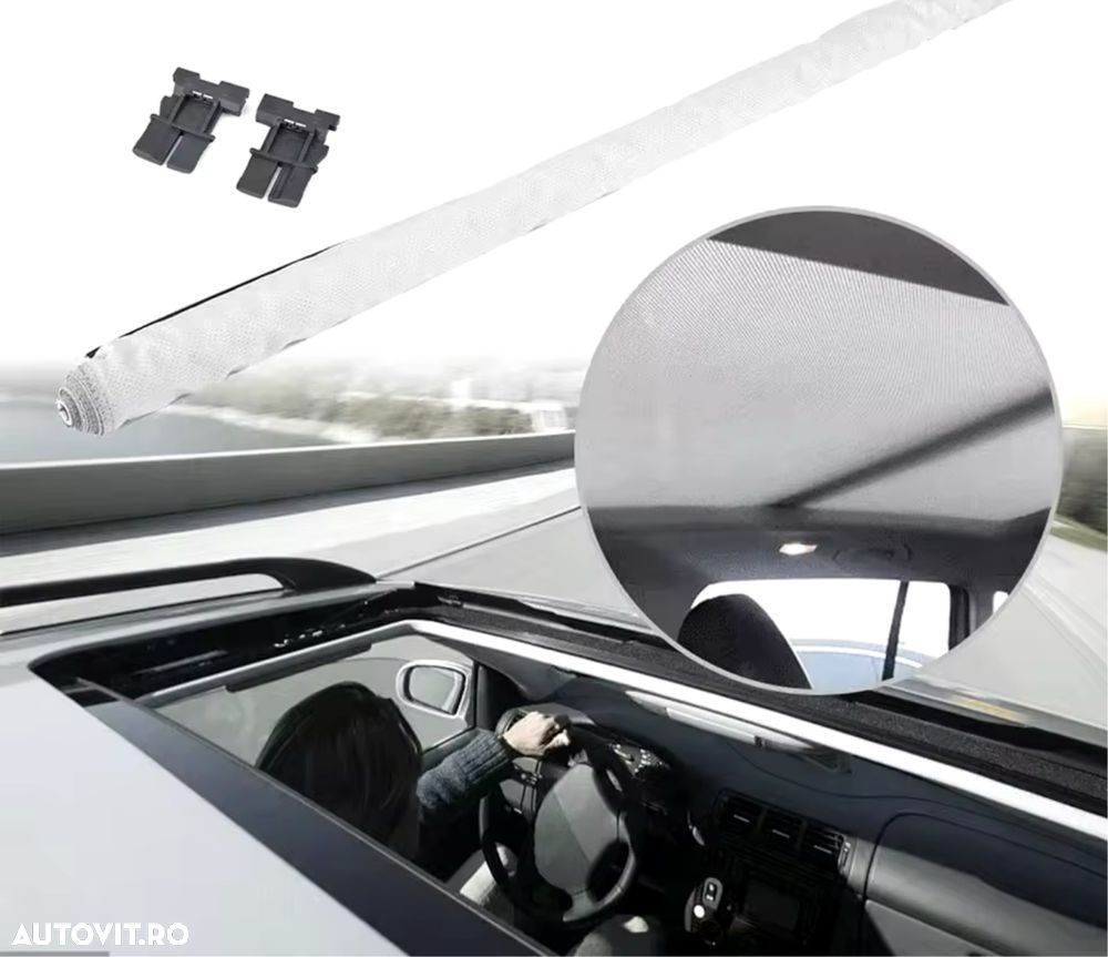 Perdea Plasa Jaluzea Rulou Perdeluta Trapa Panoramic Vw Skoda Audi - 1