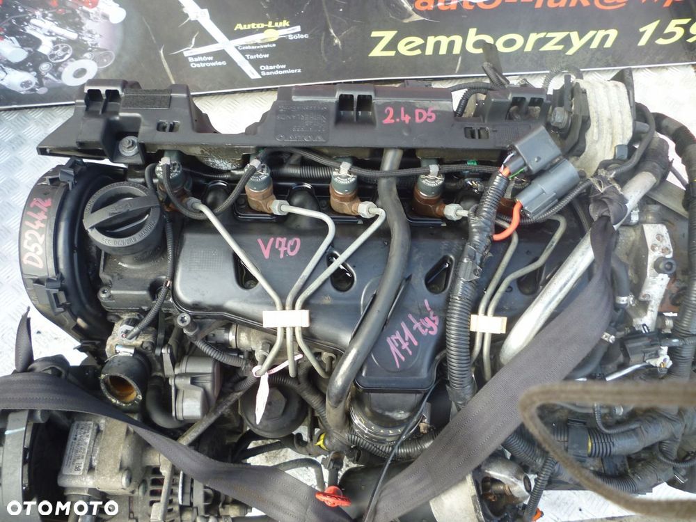 SILNIK KOMPLETNY VOLVO V70 2.4 D5 D5244T4 171 TYS - 2