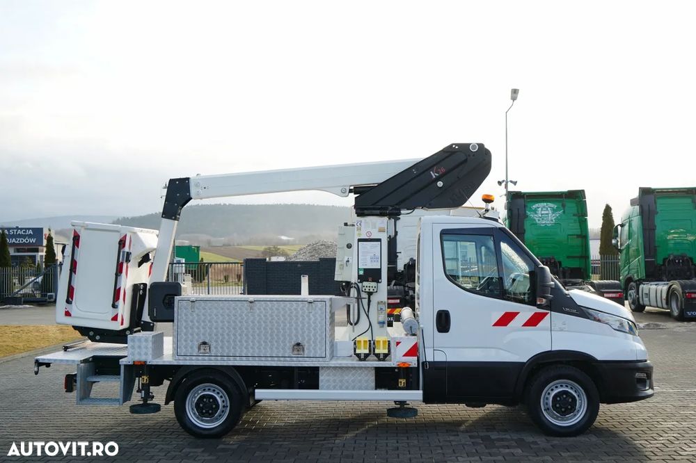 Iveco DAILY 35-140 / AERIAL / KLUBB K26 BASIC LIFT / 4 STABILIZATOARE / MANUAL / 2020 R - 12