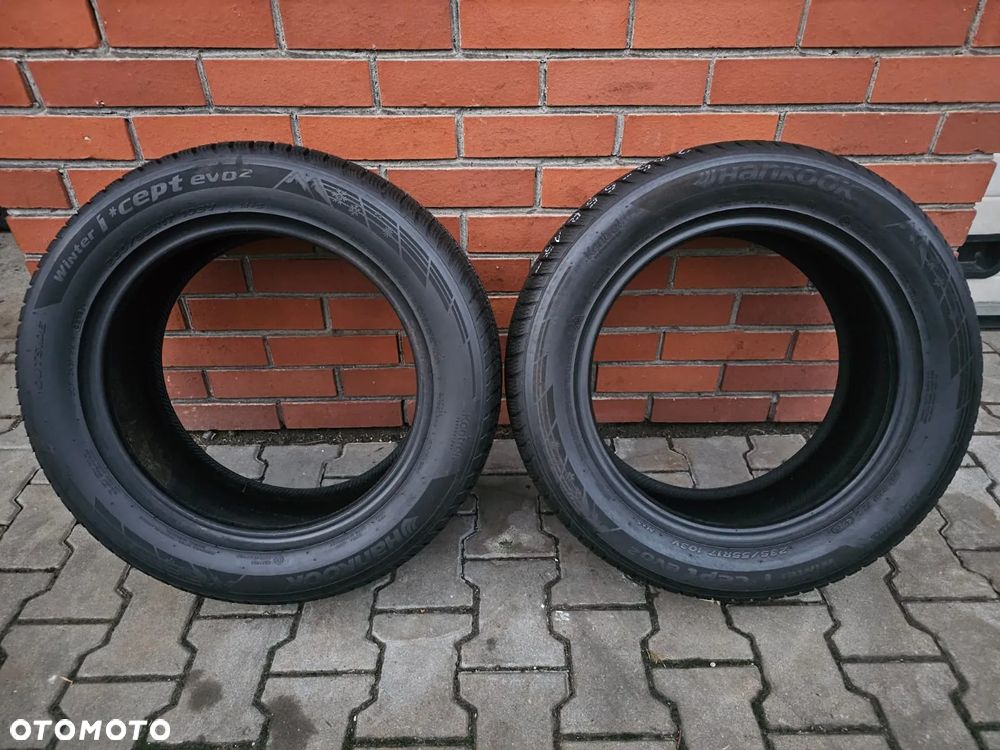 (O16) 235/55R17 103V XL 7-8mm 17r / Hankook Winter i*cept Evo2 - 6