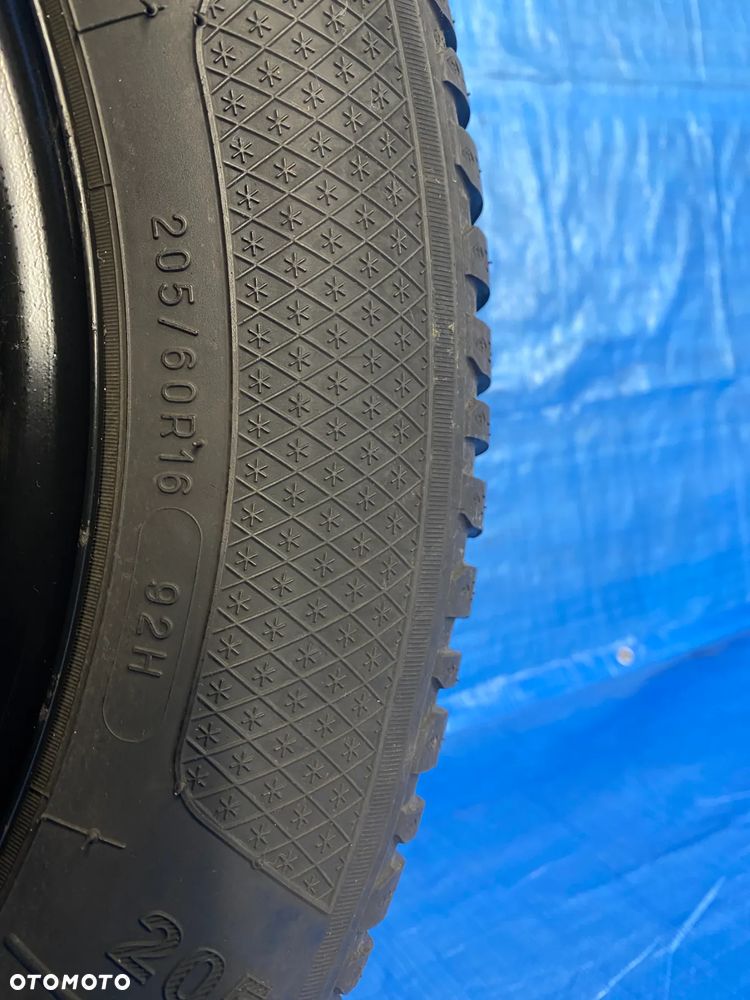 KOŁA KOŁO FELGA STALOWE 6,5J 16" 5X108; 63,4mm ET50 KOMPLET  OPONY KLEBER 7,1mm   FORD Focus, C-Max, Fiesta, Galaxy, Kuga, Mondeo, S-Max VOLVO V40 V60 V70  ITP. - 12