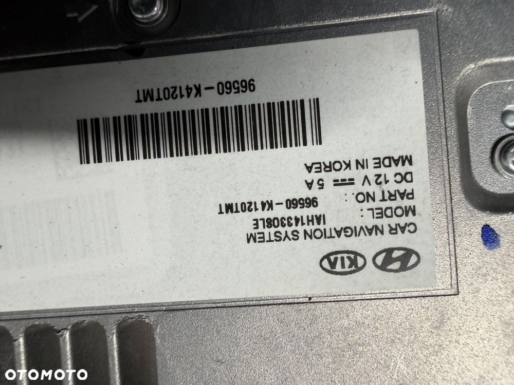 RADIO NAWIGACJA WYŚWIETLACZ HYUNDAI KONA  96560-K4120 2018- - 5
