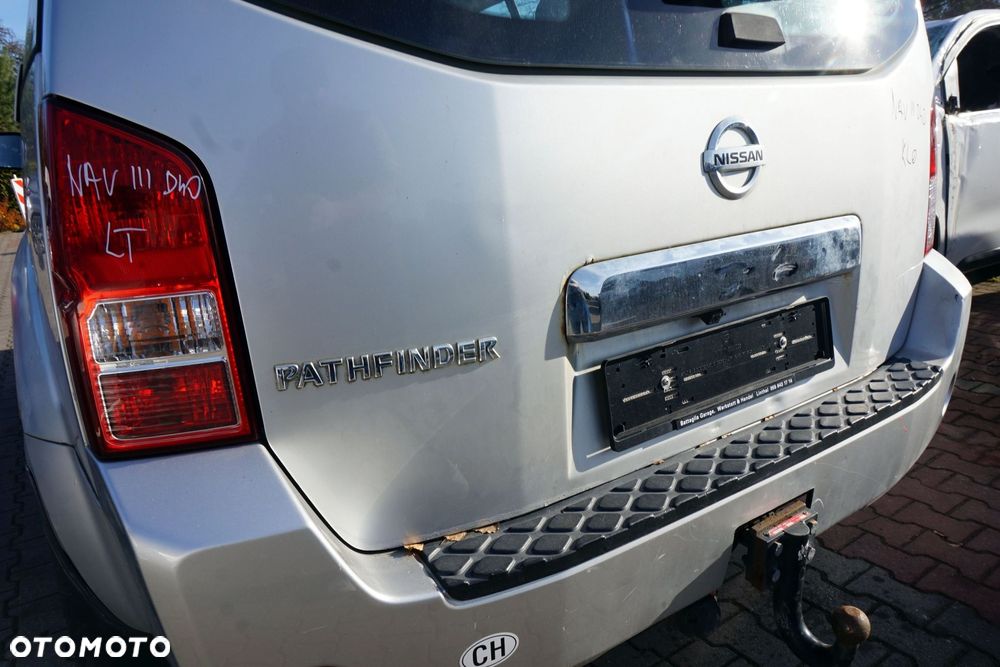 KLAPA BAGAŻNIKA TYLNA PATHFINDER III R51 KL0  SREBRNY NISSAN 2005-2014 - 6