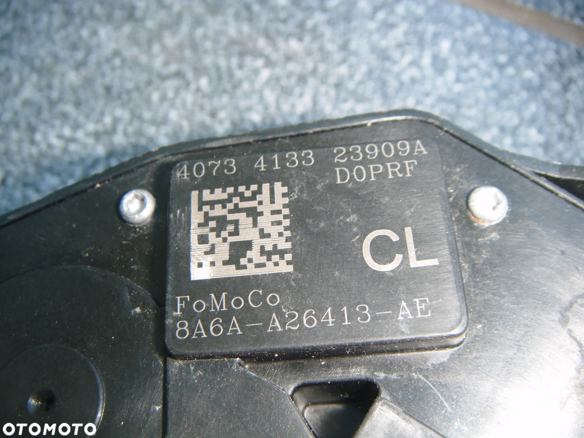 ford fiesta mk7 zamek drzwi lewy tył 8a6a-a26413-ae - 3