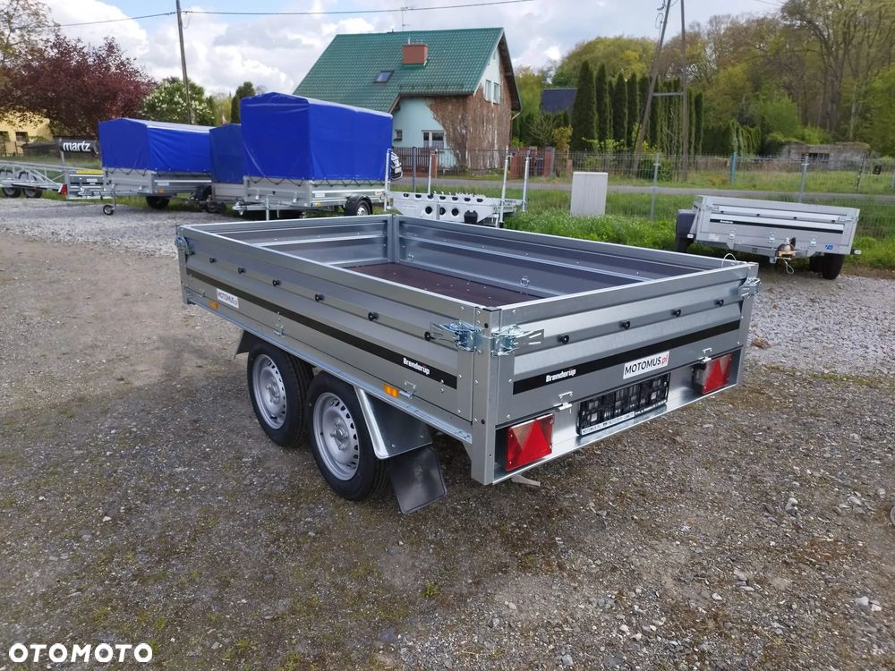 Brenderup Przyczepa Brenderup 3251ST UB 250x142x35 2 osie koła pod spodem DMC 750 kg mocna Hit Cenowy - 6