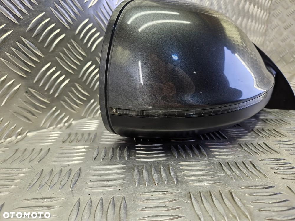 AUDI Q7 4L 05-15R LUSTERKO PRAWE PASAZERA 11+2 PIN LZ7S 4L2857410 BE - 3