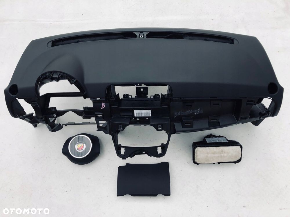 fiat 500 abarth deska kokpit konsola poduszki pasy - 2