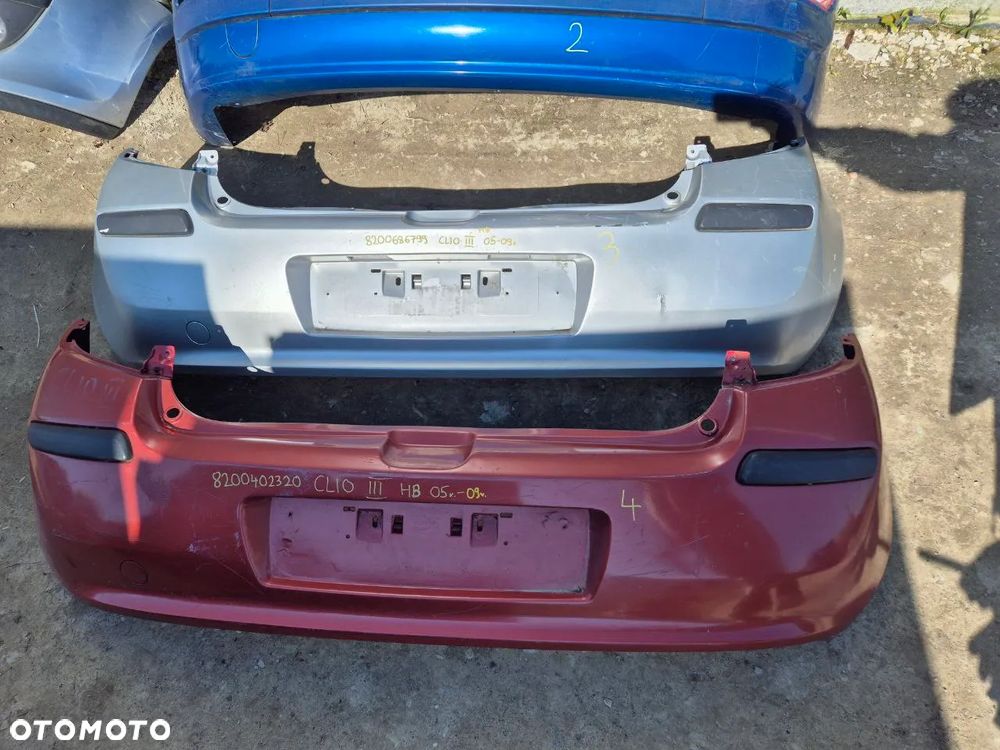 ZDERZAK RENAULT CLIO III PRZÓD/TYŁ - 13
