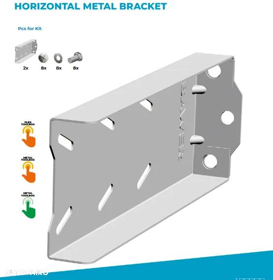 Ladă de scule INOX BAWER - 18