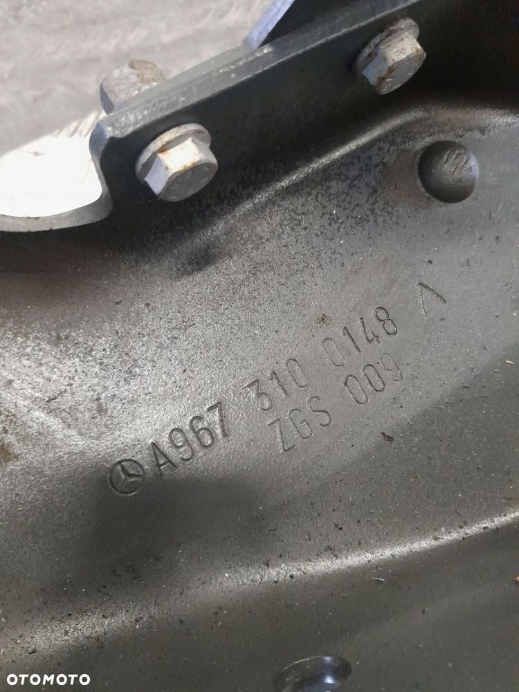 BELKA WZMOCNIENIE ZDERZAKA ZACZEP MERCEDES ATEGO III E6 A 9673100148 - 2