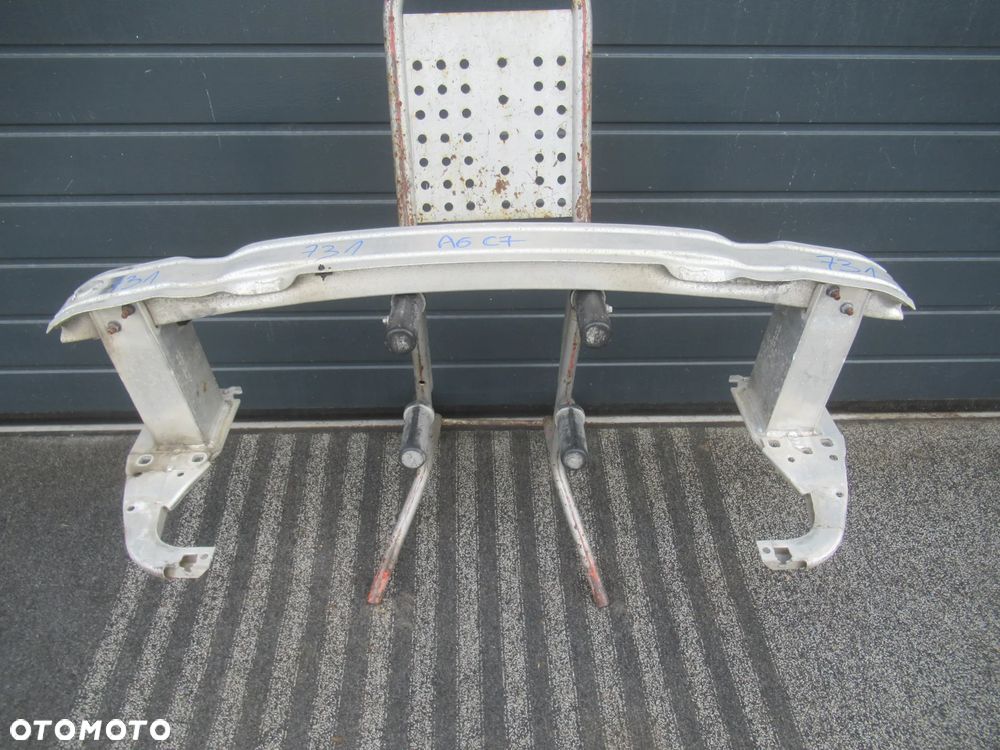 BELKA ZDERZAKA PRZEDNIA PRZÓD STREFY ZGNIOTU AUDI A6 C7 4G0 4G0807113A - 1