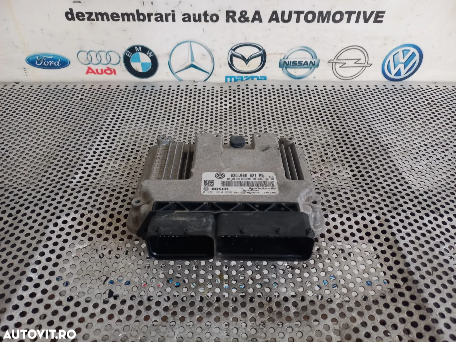 Calculator Motor ECU Vw Seat Skoda 2.0 tdi BMP BMM An 2005-2006-2007-2008-2009-2010 Cod 03GPR Passa - 4