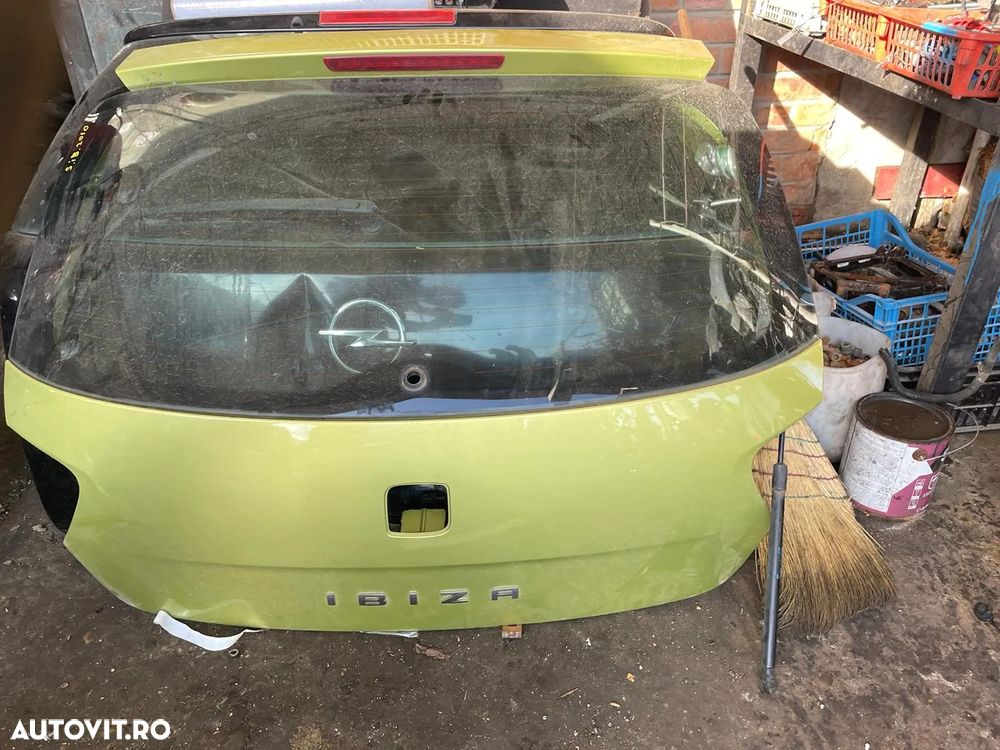 Haion portbagaj cu geam luneta spate portbagaj Seat ibiza 2009 2010 2011 2012 - 2