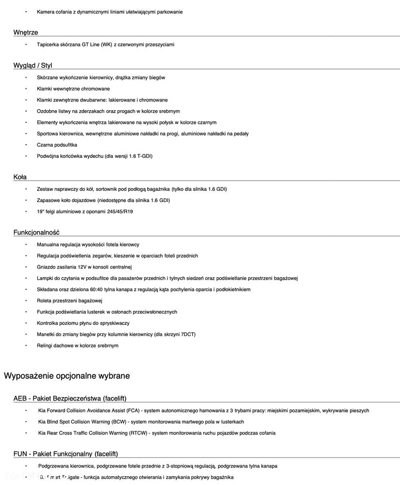 Kia Sportage 1.6 T-GDI GT Line 2WD DCT - 6