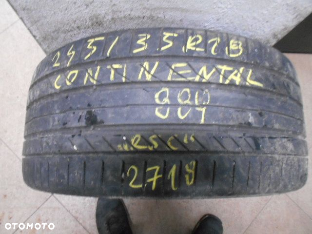 Opona pojedyńcza 245/35r18 continental conti sport contact 5 rsc ssr run flat 6,4mm lato - 2