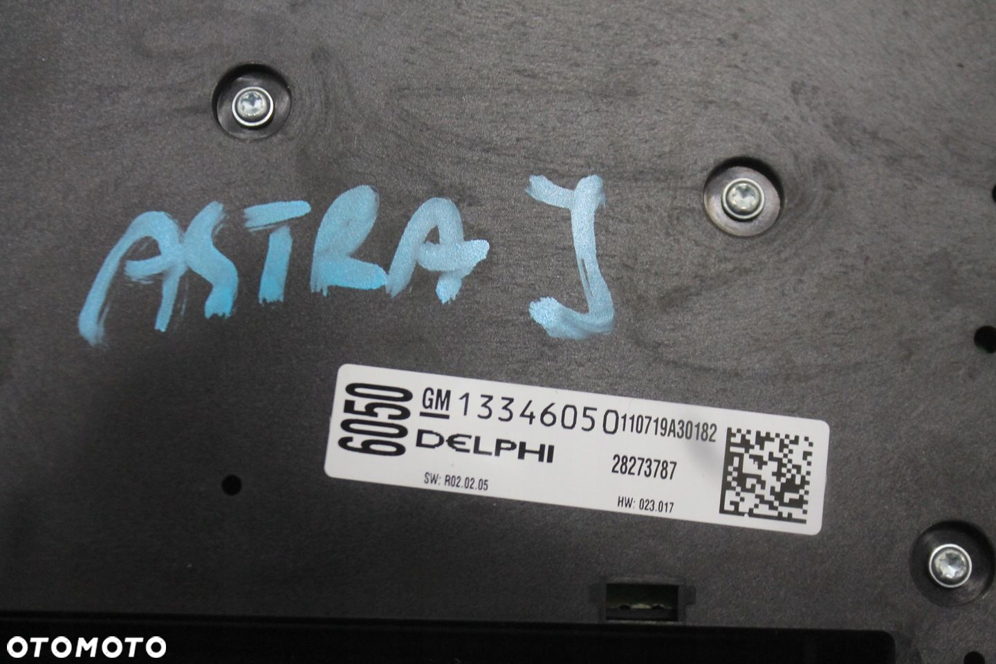 PANEL STEROWNIK KLIMATYZACJI RADIA 13343708 13346050 OPEL ASTRA J IV 09-12 - 3