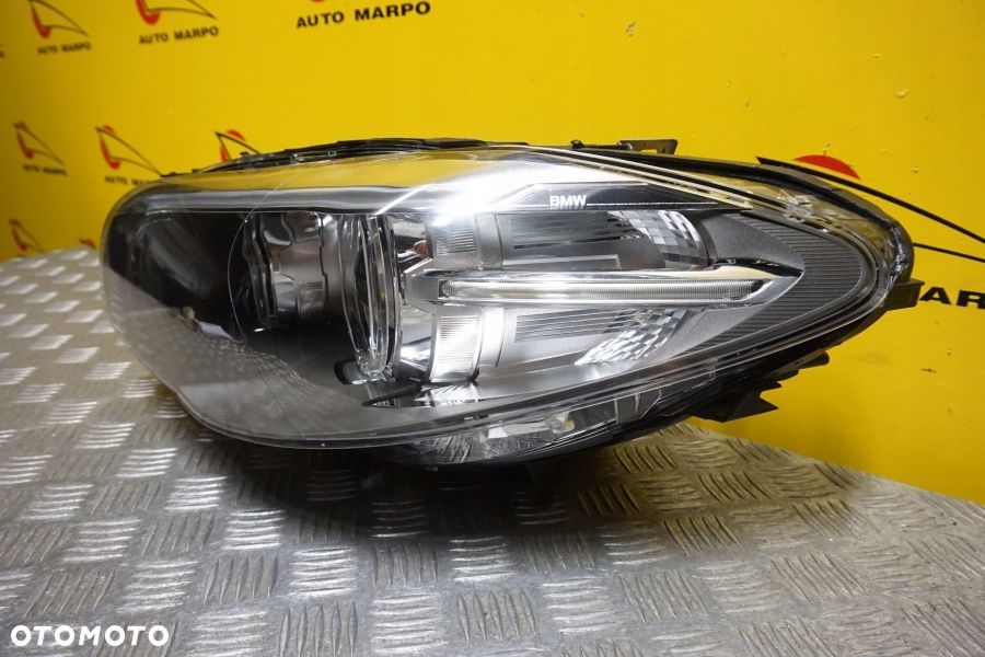 BMW 5 M5 F10 F11 2013 - REFLEKTOR LAMPA XENON Z LED LEWA AFS USA - 4