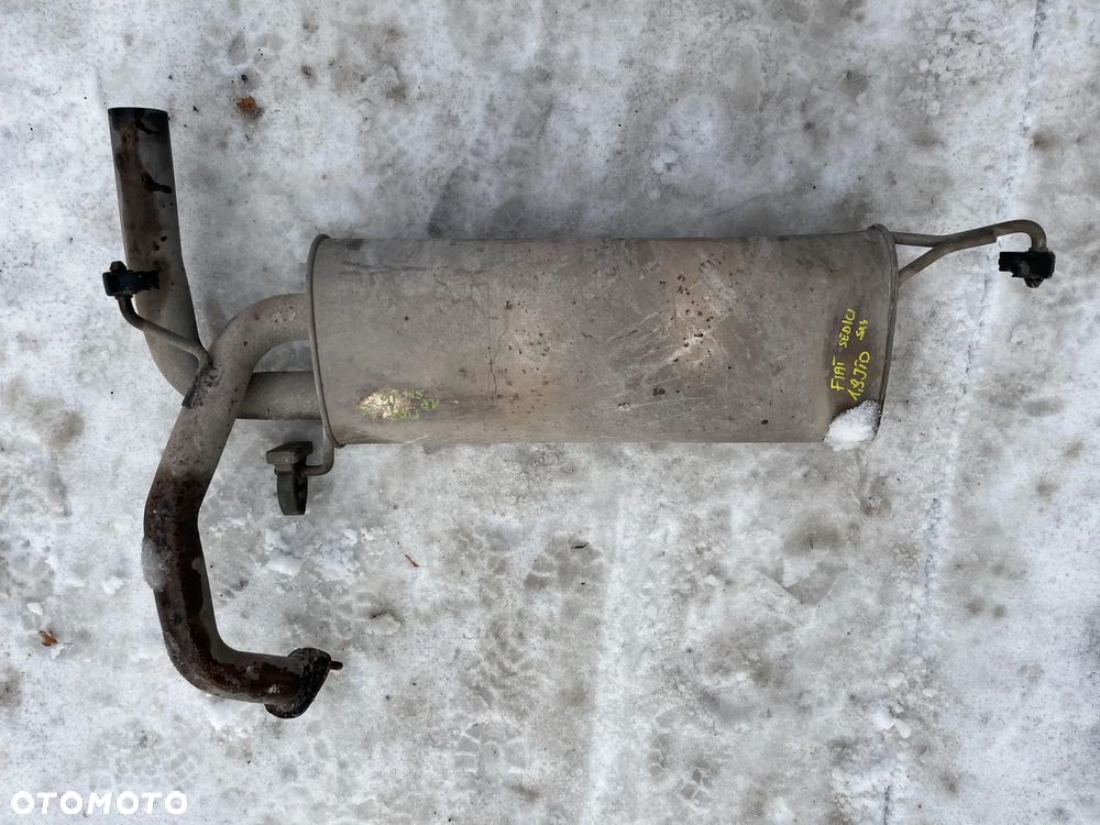 Tłumik końcowy Suzuki SX-4/Fiat Sedici 4x4 1.9JTD - 1