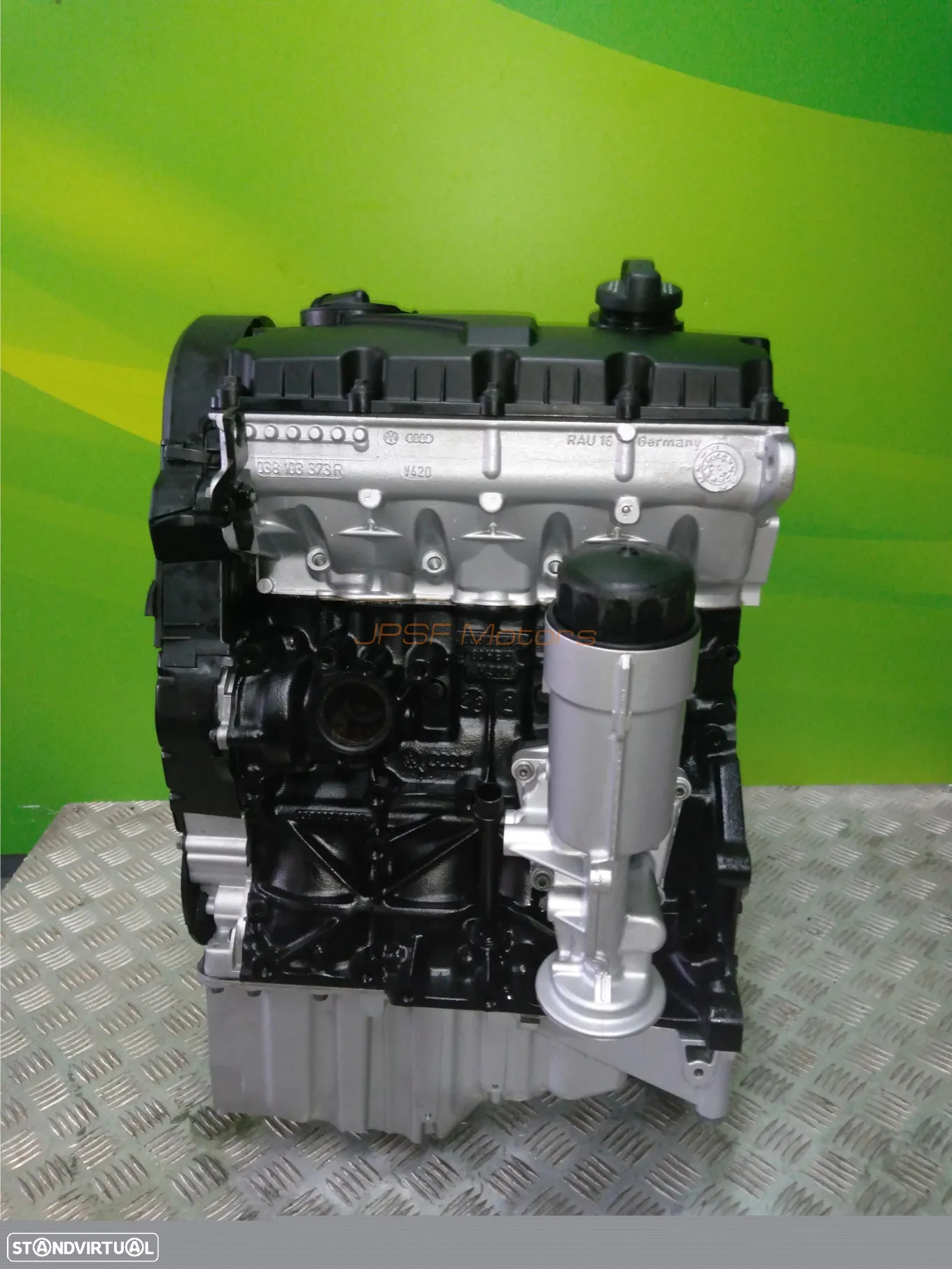 Motor Recondicionado AUDI A4 1.9 TDI  AWX  AVF - 4