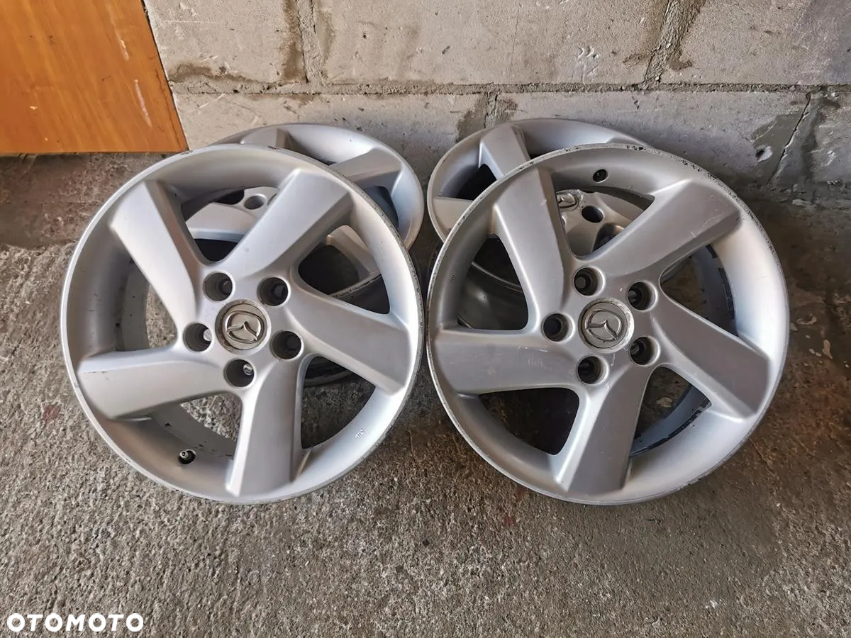 ALU FELGI MAZDA ORG! 5X114,3 R16 7J ET55 WYSYŁKA - 3