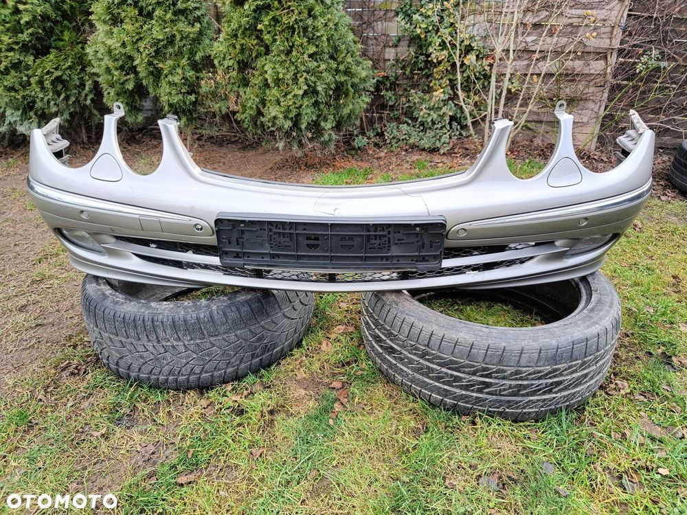 MERCEDES W211 ZDERZAK PRZEDNI PRZÓD XENON PDC AVANTGARDE 723 - 1