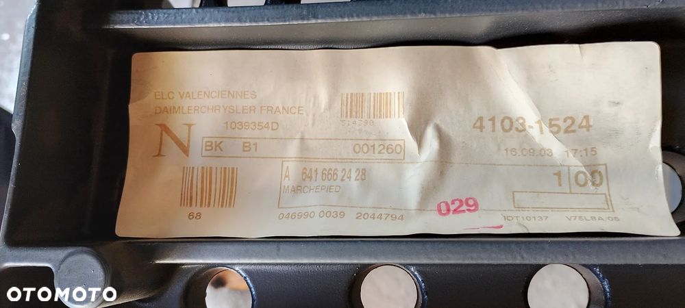 Stopień schodek lewy Mercedes LK/LN2 A 6416662428 - 4