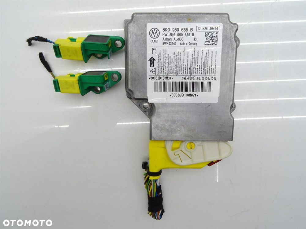 Sensor sterownik moduł poduszek czujnik 8k0959655b audi a4 b8 - 2
