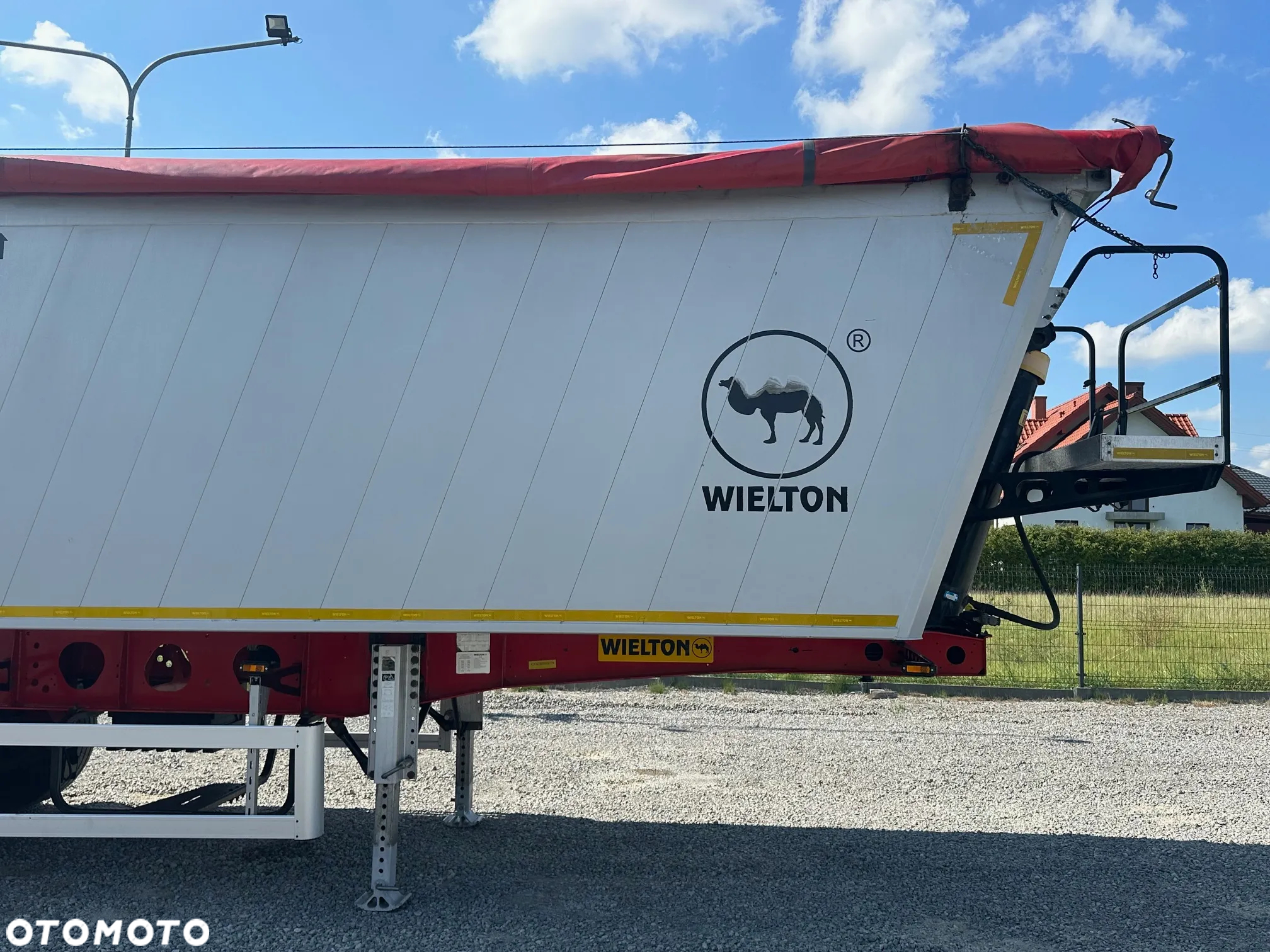 Wielton NACZEPA / WYWROTKA /50M3 / WAGA 5670KG!!! / KLAPO-DRZWI / - 17