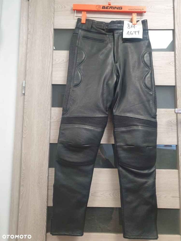 Spodnie motocyklowe skórzane rozmiar M - 1