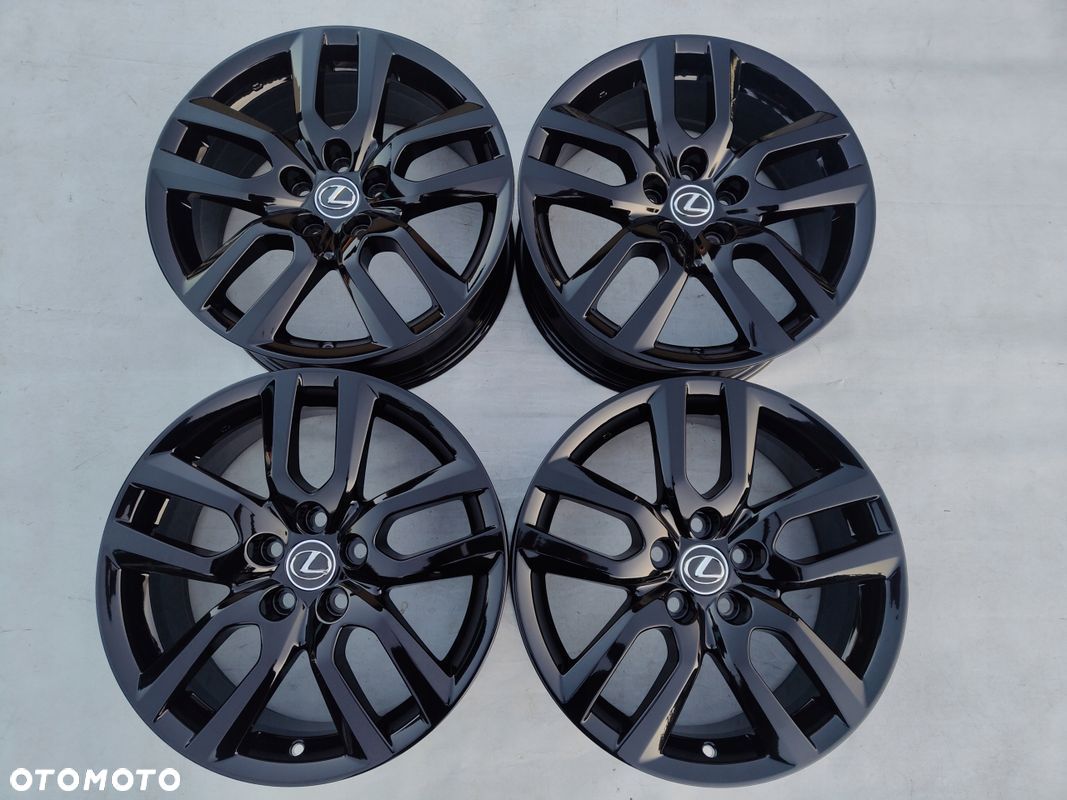 FELGI LEXUS NX TOYOTA RAV 4 18 ORYGINAŁ CZUJNIKI SD23N BLACK tel.509100323 - 1