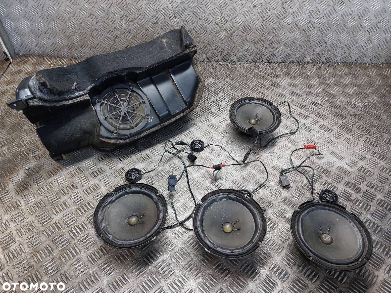 GŁOŚNIKI KOMPLET BOSE AUDI A6 C5 4B9035382A 4B0035411A 4B0035399 - 1