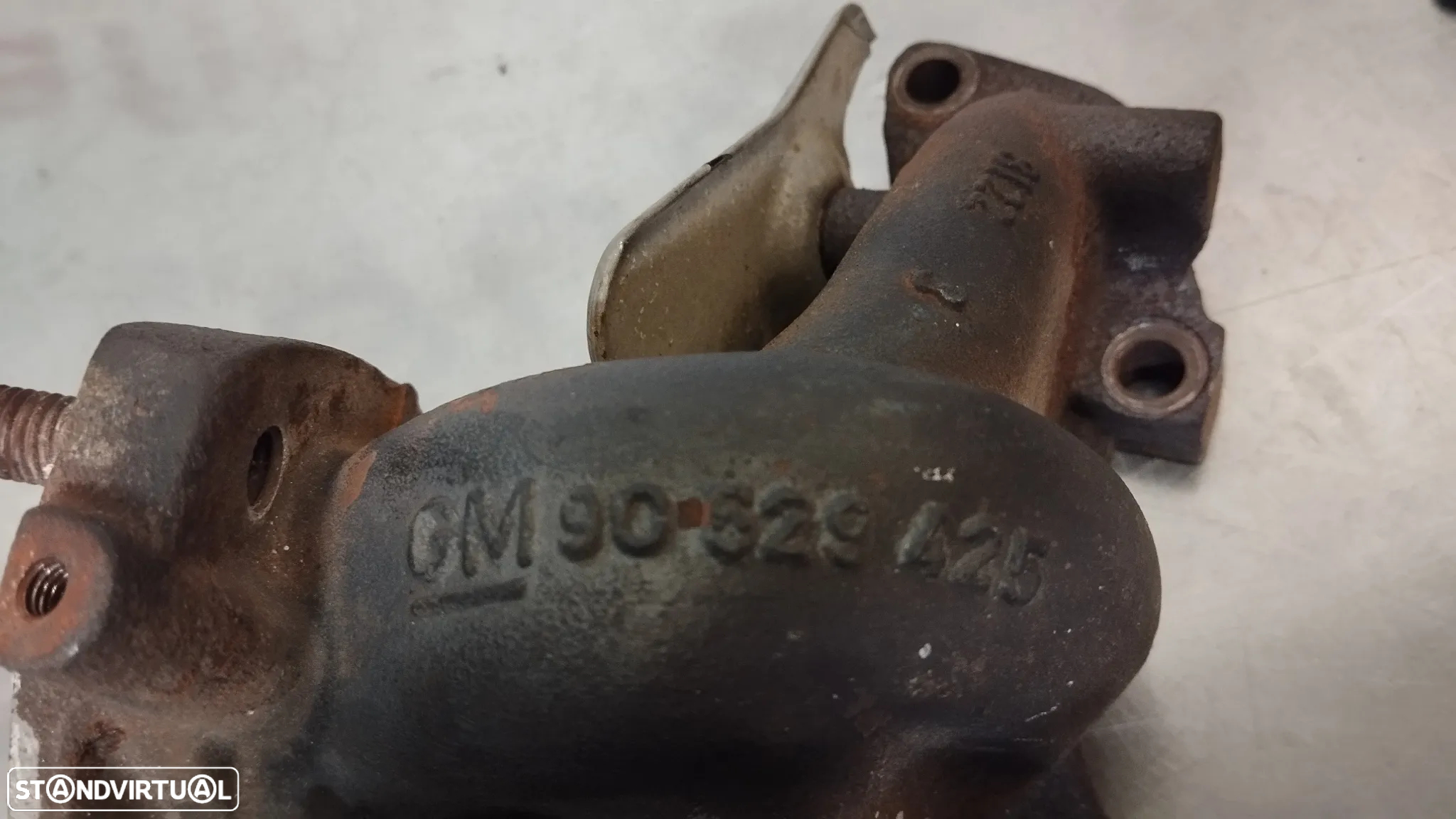 COLECTOR / COLETOR DE ESCAPE OPEL CORSA B 1.0 12V  3 CILINDROS REF. 90529425 - 3