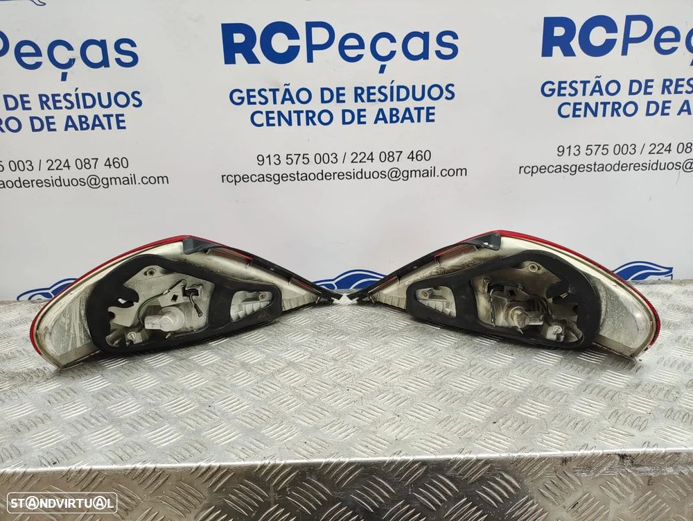 Farolim LED Tras Traseiro Esquerdo Direito Original BMW Serie 6 LCI E63 Coupe E64 Cabrio 6911892 6911891 2003 - 2010 - 7