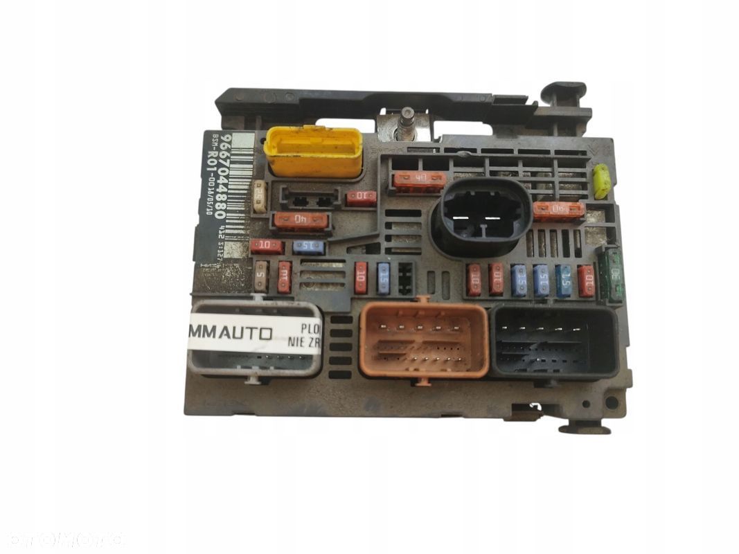 MODUŁ BSM SKRZYNKA BEZPIECZNIKÓW CITROEN C4 PICASSO I 9667044880 BSM-R01 - 1