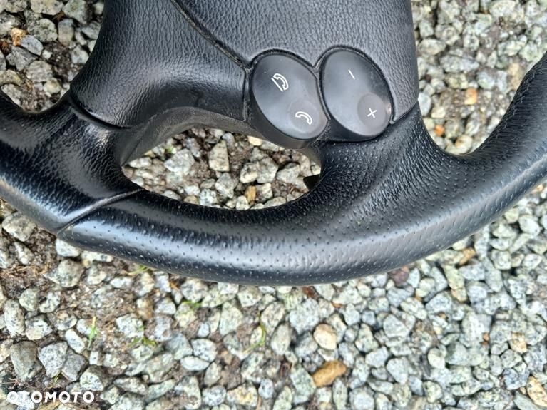 MERCEDES W209 CLK W211 LIFT W219 CLS KIEROWNICA AMG CZARNA SKÓRZANA ŁOPATKI - 10