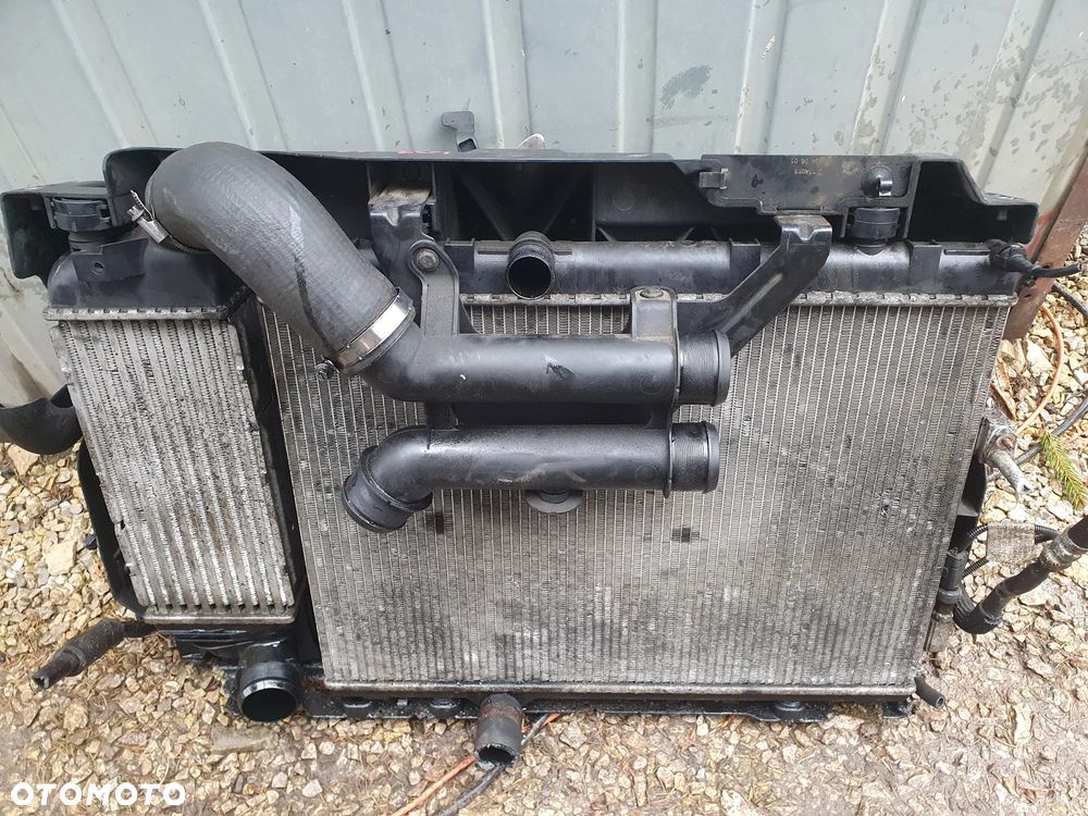 PAS PRZEDNI CHŁODNICE WENTYLATOR  PEUGEOT 407 1.6 HDI KOMPLET - 4