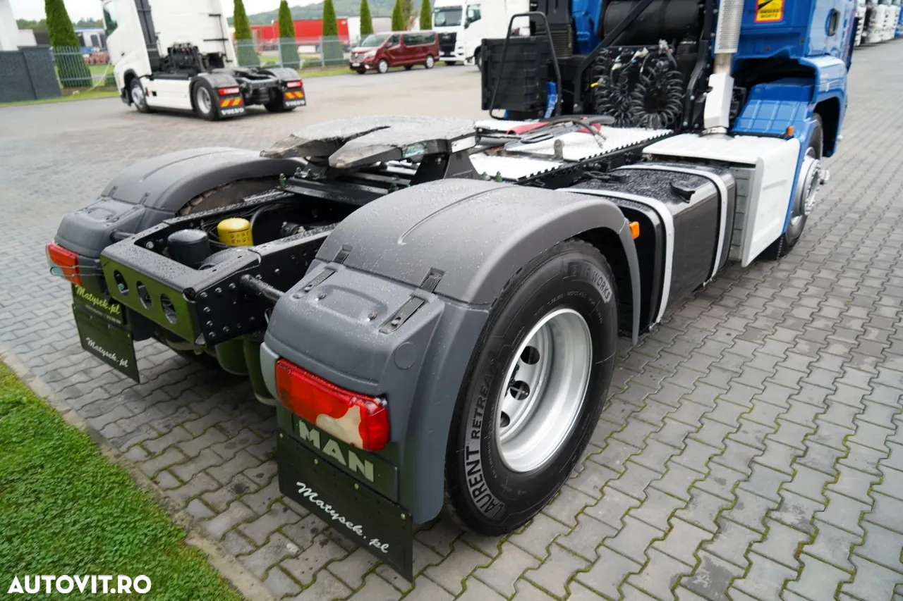 MAN TGS 18.460 / CABINĂ JOSĂ / SISTEM HIDRAULIC / RETARDER / - 15