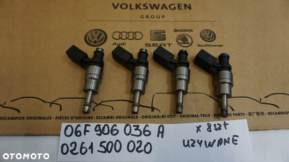WTRYSKIWACZE AUDI VW 2.0 TSI 0261500020 06F906036A - 1