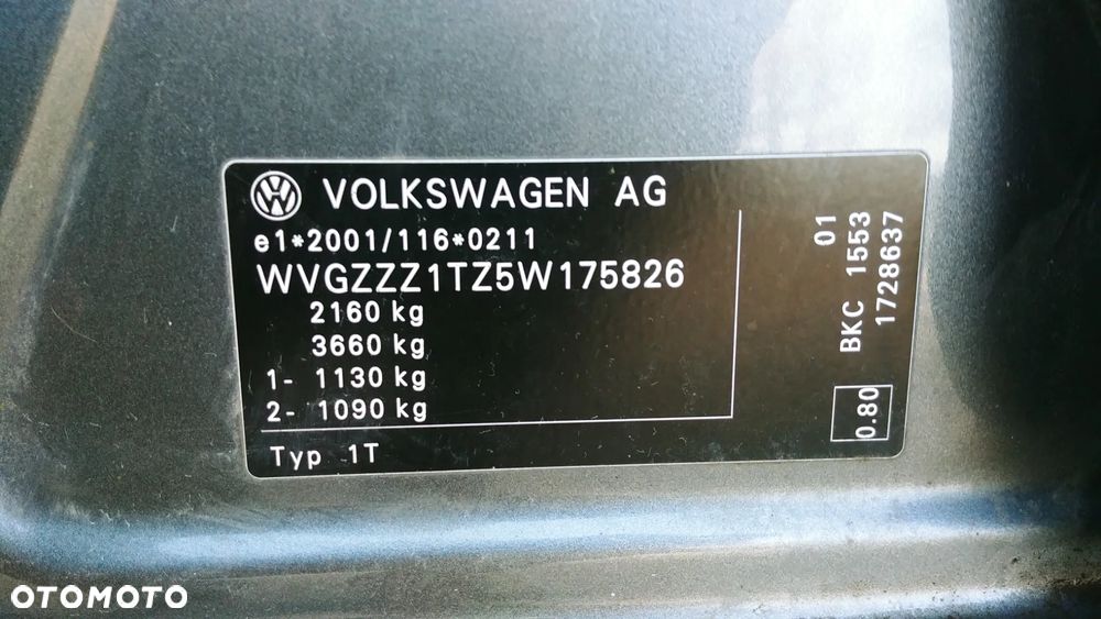 Volkswagen Touran 1.9 TDI Trendline - 16