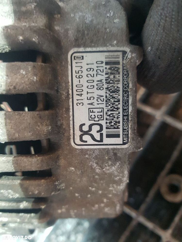 Alternator Suzuki Grand Vitara 1.6 Benzina 2006 - 2012 1586CC M16A (512) Benzina - 4